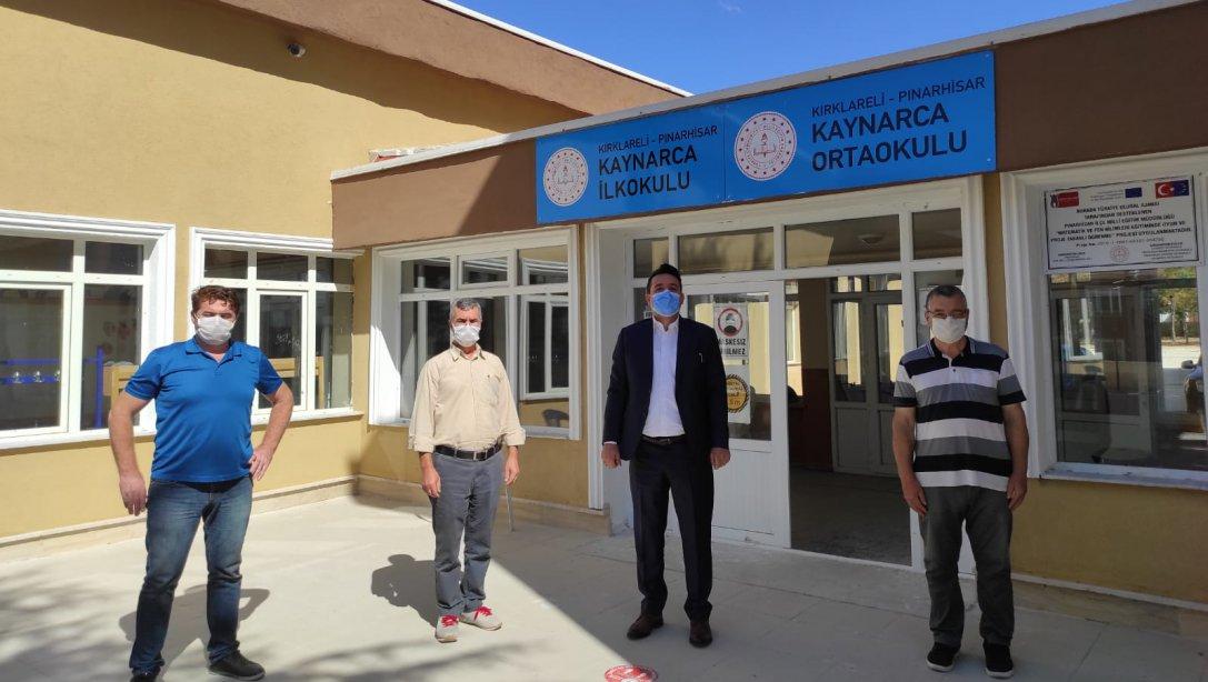 Milli Eğitim Müdürümüz Sayın Alpay ARI'dan Kaynarca İlkokul/Ortaokulumuza Ziyaret